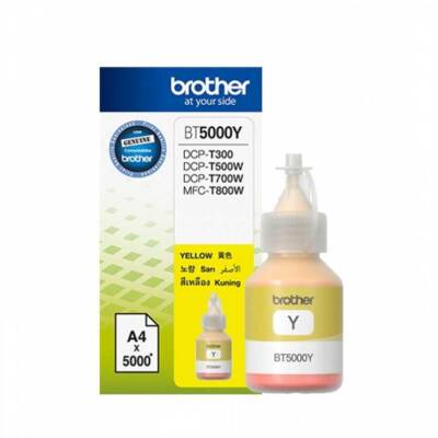 Brother BT-5000 Sarı Orjinal Mürekkep - 1