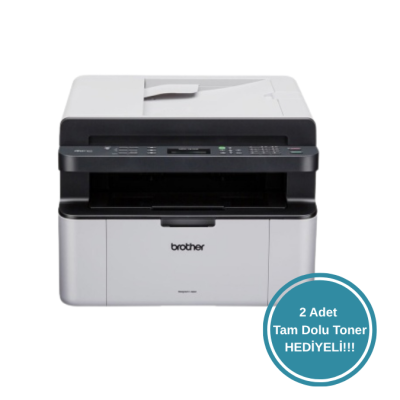 Brother DCP-1511 20ppm 2 Tonerli Paket Çok Fonksiyonlu Siyah Beyaz Lazer Yazıcı - 1
