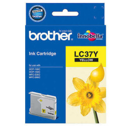 Brother LC37-LC970 Sarı Orjinal Kartuş - Brother