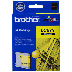 Brother LC57Y-LC1000 Orjinal Sarı Kartuş - Brother