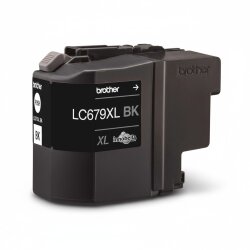 Brother LC679XL BK Siyah Orijinal Mürekkep Kartuşu - 2.400 Sayfa - 2