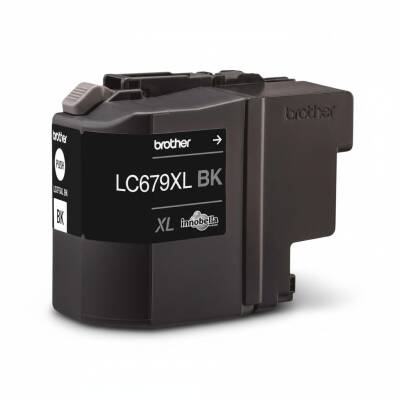 Brother LC679XL BK Siyah Orijinal Mürekkep Kartuşu - 2.400 Sayfa - 2