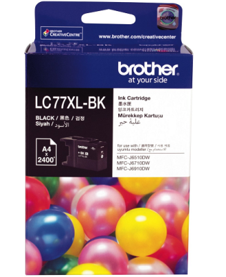 Brother LC77XL Siyah Orjinal Kartuş - 1