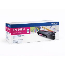 Brother TN-369M Kırmızı (Magenta) Orijinal Toner - 6.000 Sayfa (Süper Yüksek Kapasite) - Brother