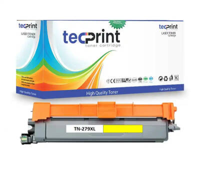 Brother TN279XL Sarı Yüksek Kapasite Muadil Toner - 1