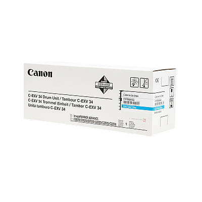 Canon C-EXV-34 3787B003 Mavi Orijinal Fotokopi Drum Ünitesi - 1