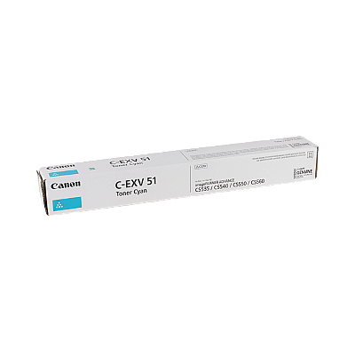 Canon C-EXV-51L 0485C002 Mavi Orijinal Fotokopi Toner - 1