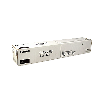Canon C-EXV-52 Siyah Orijinal Fotokopi Toneri - 1