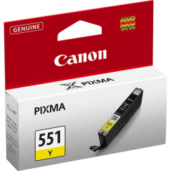 Canon CLI-551 Orjinal Sarı Kartuş - Canon