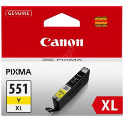 Canon CLI-551XL Orjinal Sarı Kartuş - Canon