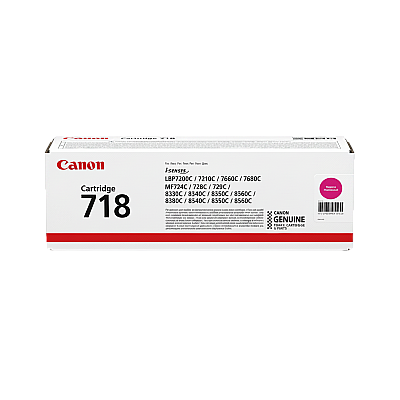 Canon CRG-718 2660B002 Kırmızı Orijinal Toner - 1