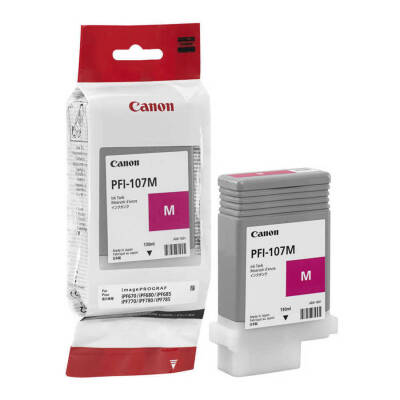 Canon PFI-107M Kırmızı Orjinal Kartuş - 1