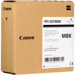 Canon PFI-307MBK Mat Siyah Orjinal Kartuş - Canon