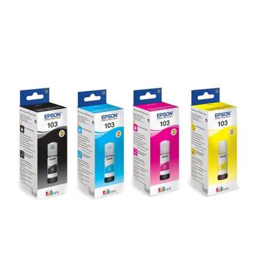 Epson 103 Orijinal Mürekkep Seti 4 Renk - 1