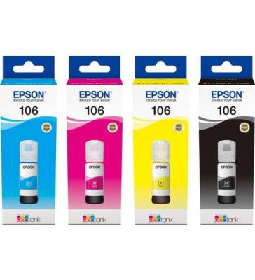 Epson 106 Orjinal Mürekkep Seti - 1