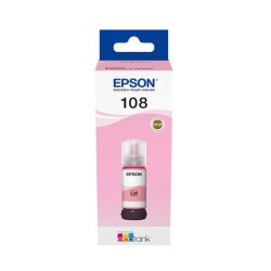 Epson 108 C13T09C64A Açık Kırmızı Orijinal Mürekkep - Epson