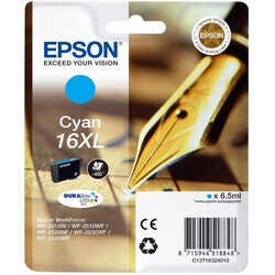 Epson 16XL-T1632-C13T16324020 Mavi Orjinal Kartuş - Epson