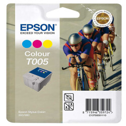 Epson T005-C13T00501120 Renkli Orjinal Kartuş - Epson