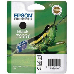 Epson T0331-C13T03314020 Siyah Orjinal Kartuş - Epson