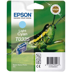 Epson T0335-C13T03354020 Açık Mavi Orjinal Kartuş - Epson