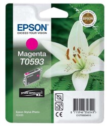 Epson T0593-C13T05934020 Kırmızı Orjinal Kartuş - Epson