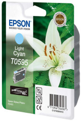 Epson T0595-C13T05954020 Açık Mavi Orjinal Kartuş - Epson
