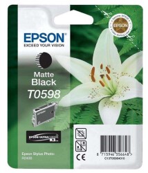 Epson T0598-C13T05984020 Mat Siyah Orjinal Kartuş - Epson