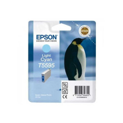 Epson T5595-C13T55954020 Açık Mavi Orjinal Kartuş - Epson