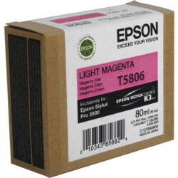 Epson T5806-C13T580600 Açık Kırmızı Orjinal Kartuş - Epson