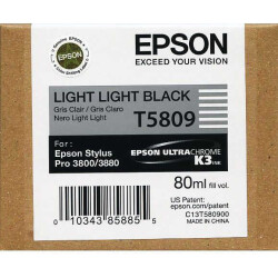 Epson T5809-C13T580900 Açık Açık Siyah Orjinal Kartuş - Epson