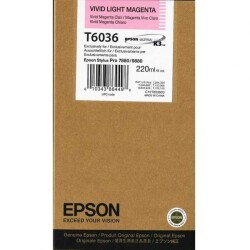 Epson T6036-C13T603600 Açık Kırmızı Orjinal Kartuş - Epson