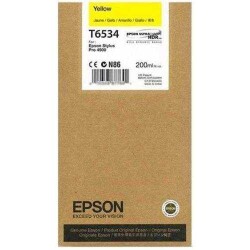 Epson T6534-C13T653400 Sarı Orjinal Kartuş - Epson
