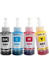 Epson T664 4 Renk Muadil Mürekkep Seti - 1