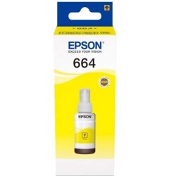 Epson 664 T6644 C13T66444A Sarı Orijinal Şişe Mürekkep - Epson