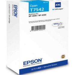 Epson T7542XXL-C13T754240 Mavi Orjinal Kartuş - Epson