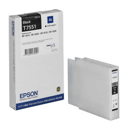Epson T7551XL-C13T755140 Siyah Orjinal Kartuş - Epson