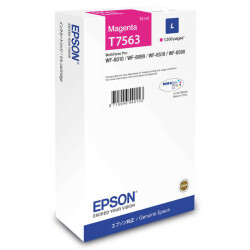 Epson T7563L Kırmızı Orjinal Kartuş - Epson