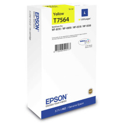 Epson T7564L Sarı Orjinal Kartuş - Epson