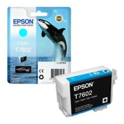 Epson T7602-C13T76024010 Mavi Orjinal Kartuş - Epson