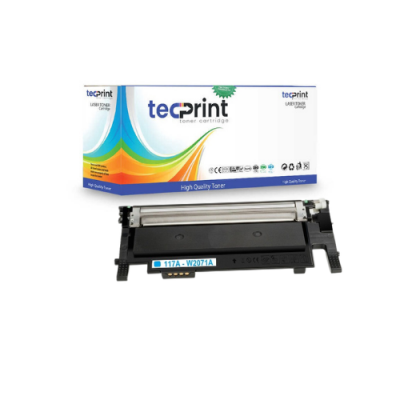 HP 117A W2071A Mavi Çipli Muadil Toner - 1