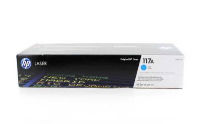 HP 117A W2071A Mavi Orijinal Toner - 1
