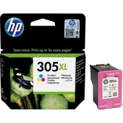 Hp 305XL-3YM63AE Renkli Orjinal Kartuş Yüksek Kapasiteli - Hp