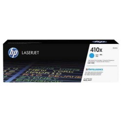Hp 410X-CF411X Orjinal Mavi Toner Yüksek Kapasite - Hp