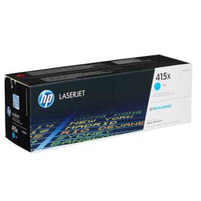 HP 415X (W2031X) Mavi Yüksek Kapasite Orijinal Toner - 1