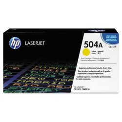 Hp 504A-CE252A Orjinal Sarı Toner - Hp