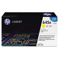 Hp 645A-C9732A Orjinal Sarı Toner - Hp
