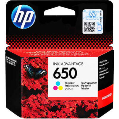 Hp 650-CZ102AE Orjinal Renkli Kartuş - 1