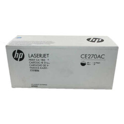 Hp 650A-CE270AC Siyah Orjinal Toner - Hp