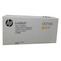 Hp 650A-CE272AC Sarı Orjinal Toner - Hp