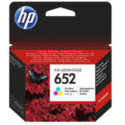 Hp 652-F6V24AE Orjinal Renkli Kartuşu - Hp
